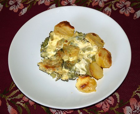 Zapekaná brokolica